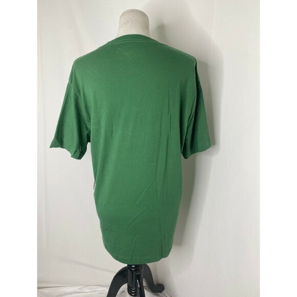 True Religion Men's Shirt Green Big Buddha World Tour Short Sleeve Size Large - Picture 3 of 8